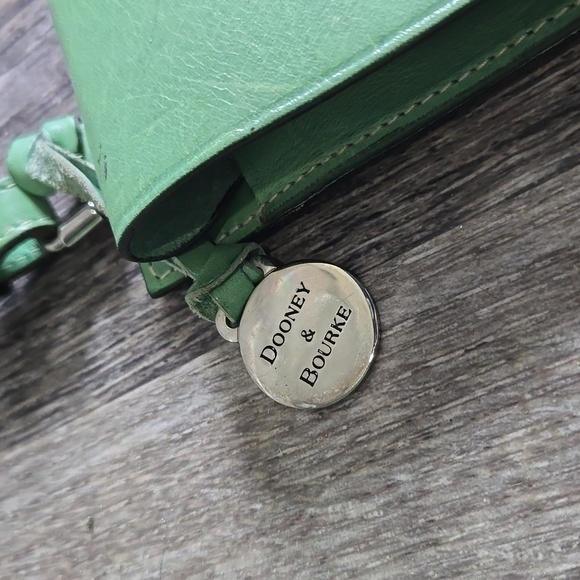 Rare Vintage Dooney & Bourke Green Alto Collection Bag Crossbody bag I2150557 - Picture 5 of 16